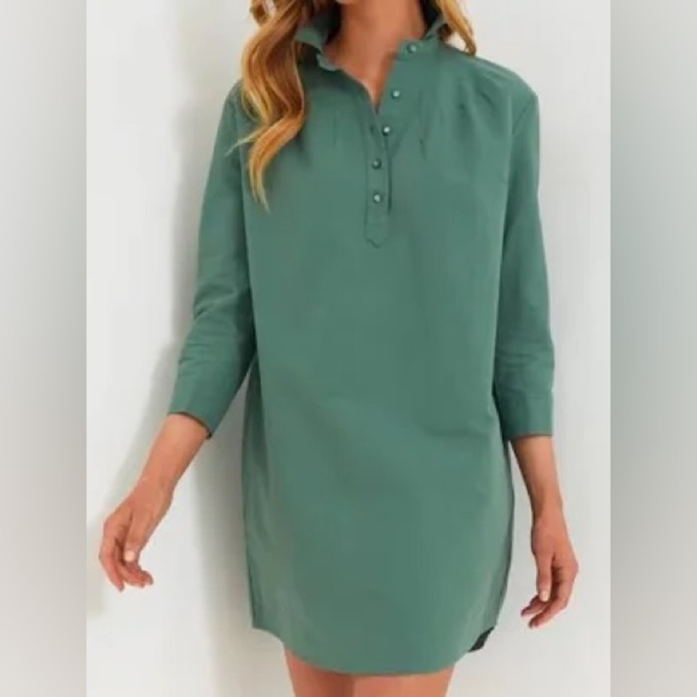 Pomander Place Green Polly Dress XS